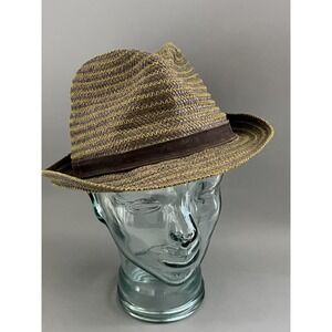 Pistil Mens Multicolor FEDORA " RAMONE Tobacco" Hat Band Casual- New W/Tags